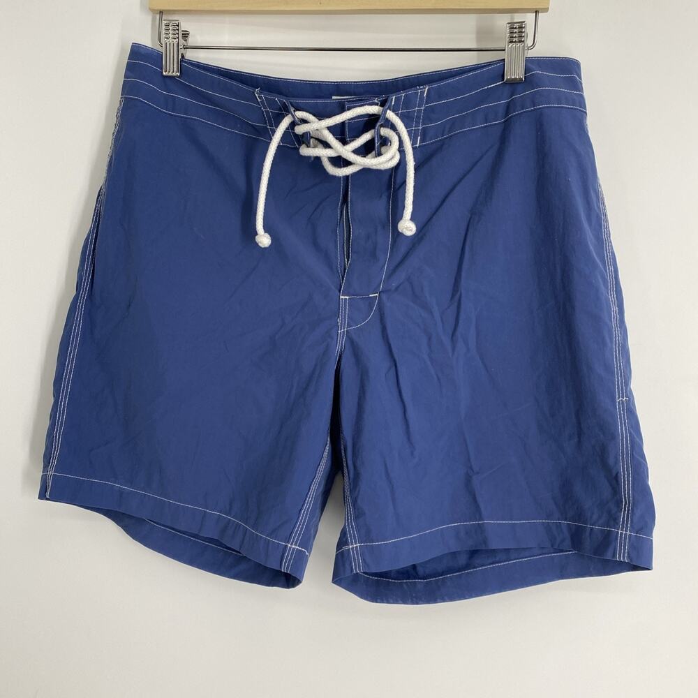 JCrew Board Shorts Men’s Size 32 Blue Beach Outdoor Utility 585